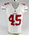2013 San Francisco 49ers #45 Game Issued White Jersey 44 289