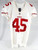 2012 San Francisco 49ers #45 Game Issued White Jersey 42 314