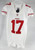 2014 San Francisco 49ers Chuck Jacobs #17 Game Issued White Jersey 38 323