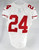 2016 San Francisco 49ers Shaun Draughn #24 Game Issued White Jersey 40 309