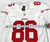 2014 San Francisco 49ers Kyle Nelson #86 Game Issued White Jersey 44 318