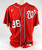 2023 Washington Nationals Wily Peralta #38 Game Issued Pos Used Red Jersey 50 0