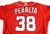 2023 Washington Nationals Wily Peralta #38 Game Issued Pos Used Red Jersey 50 0
