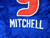 2013-14 Detroit Pistons Tony Mitchell #9 Game Used Blue Shooting Shirt 3XL 728