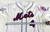 New York Mets Russ Adams #4 Game Issued Pos Used White Jersey 46 064