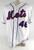 2011 New York Mets Pat Misch #48 Game Issued Pos Used White Jersey 46 067