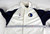 2001-02 Dallas Mavericks Avery Johnson #5 Game Used White Warm Up Jacket L 228