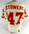 1994 Kansas City Chiefs Tommie Stowers #47 Game Issued White Jersey 75 P 44 079