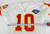 1994 Kansas City Chiefs #10 Game Issued White Jersey 75th Patch 40 124