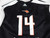 2010-11 Charlotte Bobcats D.J. Augustin #14 Game Used Black Shooting Shirt XL 6