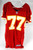 1997 Kansas City Chiefs Pellom McDaniels #77 Game Issued Red Jersey 44 053