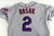 New York Mets Chris Basak #2 Game Issued Grey Jersey 46 061