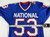 1989 NFL Pro Bowl National Team Carson #53 Game Issued Blue Jersey 819