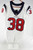 2023 Houston Texans Jacobi Francis #38 Game Issued White Jersey 38 510