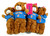 Lot of (5) Kristaps Porziņgis #6 New York Knicks Foco Plush Teddy Bears NWT