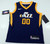 2017-18 Kids Utah Jazz Jordan Clarkson #0 Replica Navy Jersey Icon Nike NWT L 1S