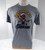 2021 Mens Utah Jazz Jordan Clarkson #0 Grey T-Shirt Flamethrower Homage NWT L 6