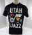 Men's Utah Jazz Authentic Black T-Shirt NBA x MARKET NWT L 65S