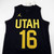 2022-23 Youth Utah Jazz Simone Fontechio #16 Swingman Black Jersey Nike NWT S 1S