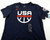 2020-21 Womens Team USA Basketball Authentic Navy T-Shirt Nike Training NWT M 6S