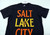 Mens Utah Jazz Authentic Grey T-Shirt Salt Lake City Sportiqe NWT S 01S