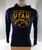 2021 Mens Utah Jazz Authentic Navy Long Sleeve Shirt Oktoberfest NWT S 81S