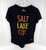 Womens Utah Jazz Authentic Black T-Shirt Salt Lake City Sportiqe NWT M 07S