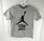 Youth Utah Jazz Authentic Grey T-Shirt Jordan NWT YS 18S