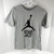 Youth Utah Jazz Authentic Grey T-Shirt Jordan NWT YL 19S