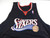2007-08 Philadelphia 76'ers Adidas NBA Team Issued Blank Jersey Black 52 +4"