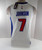 2016 Men Detroit Pistons Stanley Johnson #7 Swingman White Jersey Adidas NWT S 5