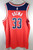 Kyle Kuzma #33 Washington Wizards Nike Swingman Icon Robinhood Jersey Red 48 L