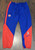 Detroit Pistons Retro Logo Nike Dri-Fit Team Issued Warm Up Pants Blue XL