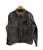 Levi's Trucker Denim Jean Jacket Distressed Black Adult Large New 723340606