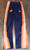 Golden State Warriors Adidas NBA Team Issued Warm Up Pants Navy Blue Medium Tall