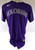 2025 Colorado Rockies Team Issued Purple Alternate Baseball Jersey 46T 900208