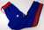 2024-25 Kansas Jayhawks Team Issued Blue  Basketball Pants Size 2XS