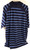 Orlando Magic Navy Striped Golf Shirt Size 2XL 900111