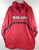 San Francisco 49'ers Reebok System Control NFL Hooded Coat Jacket Red XXL