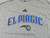 Orlando Magic El Magic Noches En-ebe-a Adidas Team Issued Warm Up Shirt Gray LT