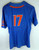 Boise State Broncos #17 Game Used Blue Softball Jersey Size S