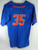 Boise State Broncos #35 Game Used Blue Softball Jersey Size S