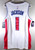 Reggie Jackson Signed Detroit Pistons Nike Basketball Jersey Wht Auto Autograph
