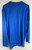 Boise State Broncos Team Issued Blue Long Sleeve Shirt Size L