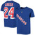 Kaapo Kakko #24 New York Rangers Fanatics NHL Tee Shirt New Blue Adult Medium