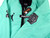 Sabrina Ionescu New York Liberty FISLL Bomber Flight Jacket Coat Teal New Small