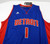 Mens Detroit Pistons Reggie Jackson #1 Swingman Blue Jersey Adidas NWT XL 01S