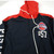 Men's Detroit Pistons Authentic Navy Jersey Hoodie 1957 NWT M 77S