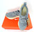 W Nike Reactx Infinity Run 4TB Cool Grey/White-Vegas Gold Shoes Women's Size 6