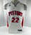2016 Mens Detroit Pistons Avery Bradley #22 Swingman White Jersey Adidas NWT M 1